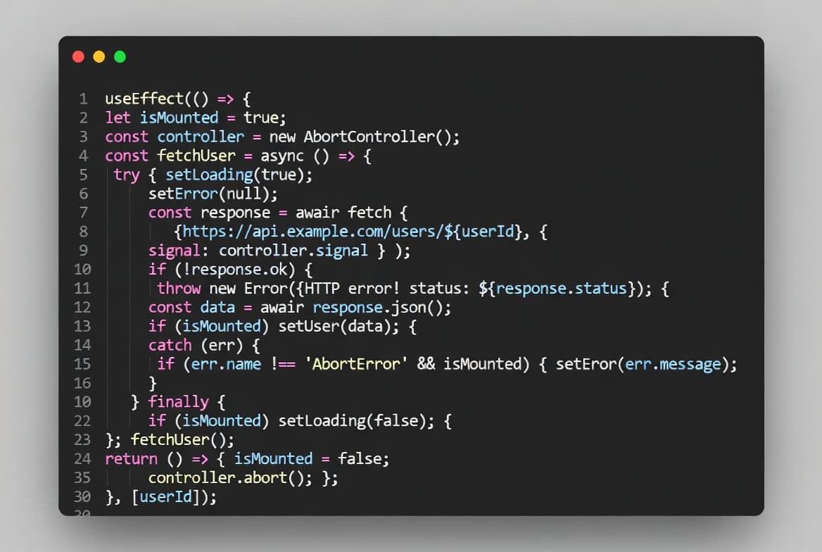 Analizzare React useEffect: Un approfondimento sulla gestione degli effetti collaterali